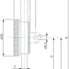 Αναλογικά Ρολόγια γράφτη TESA Ø58mm, 0.01mm