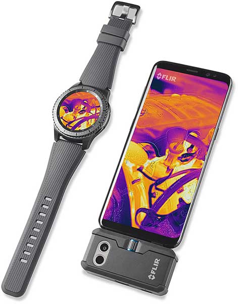 Προσθήκη θερμοκάμερας FLIR One Pro smartwatch