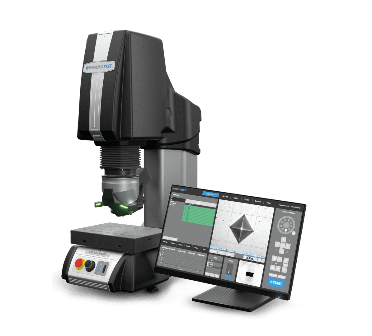 Σκληρόμετρο Universal NEMESIS 5100G2 INNOVATEST - Image 2